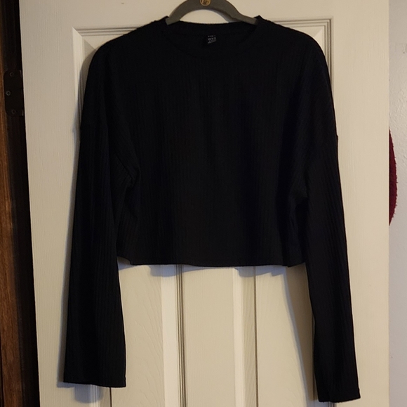 Shein Unity solid drop shoulder tee - Picture 4 of 5